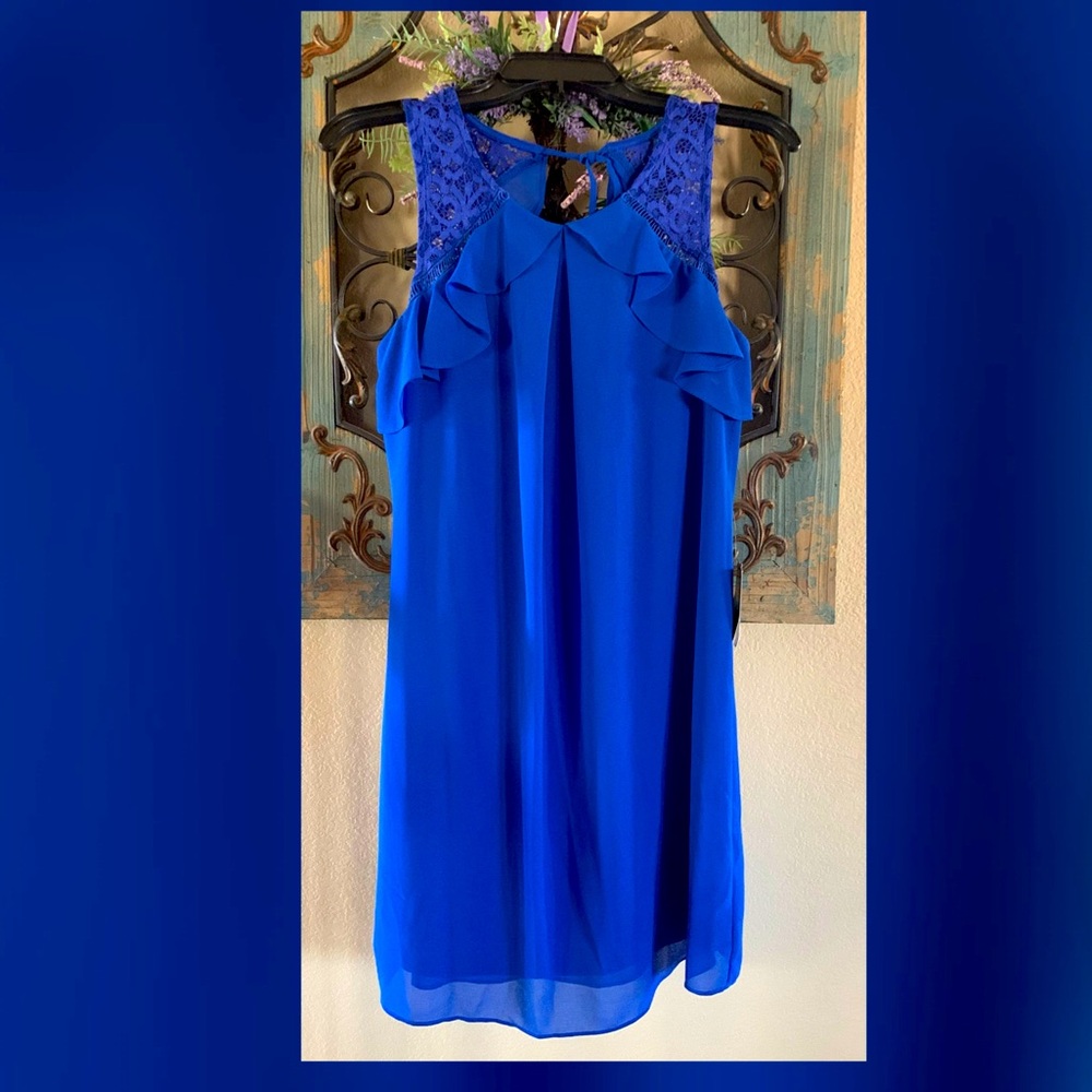 I.N San Francisco Blue Dress